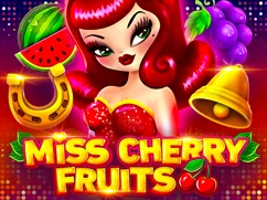 Miss Cherry Fruits pokie tile from the Spinrise Australian lobby